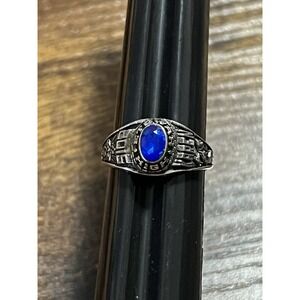 Women's Sz 6 ~ 2015 Etowah High School Class Ring ArtCarved Traditional SILADIUM
